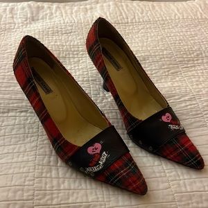 Extra Fine Sugar Tartan Heels